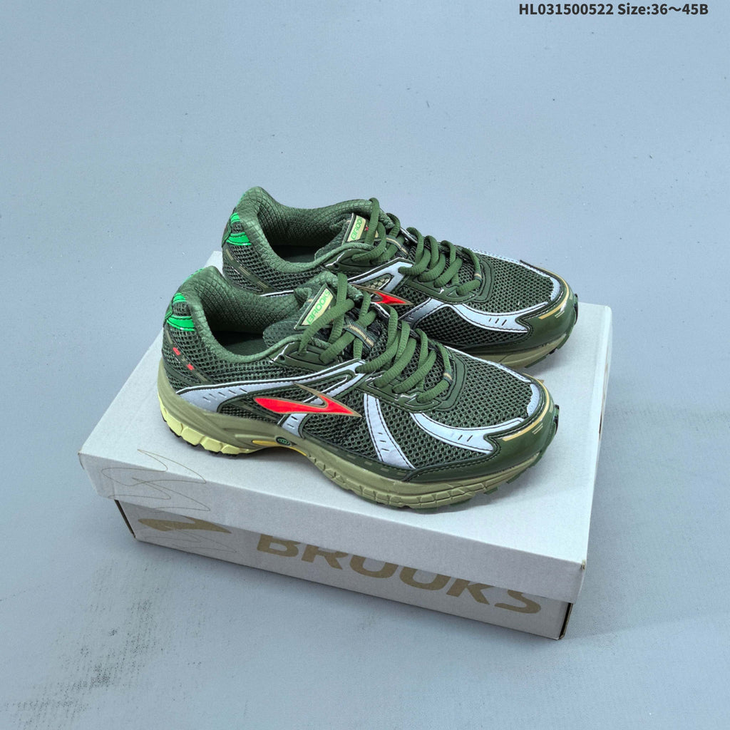 Brooks Adrenaline GTS 10 Running Shoes, Olive Green