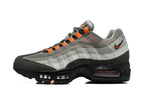 Nike Air Max 95 TT Grey and Orange Sneakers