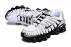 Nike Shox TL Sneakers White Silver Black