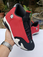 Air Jordan 14 Red, White & Black Men's Sneakers