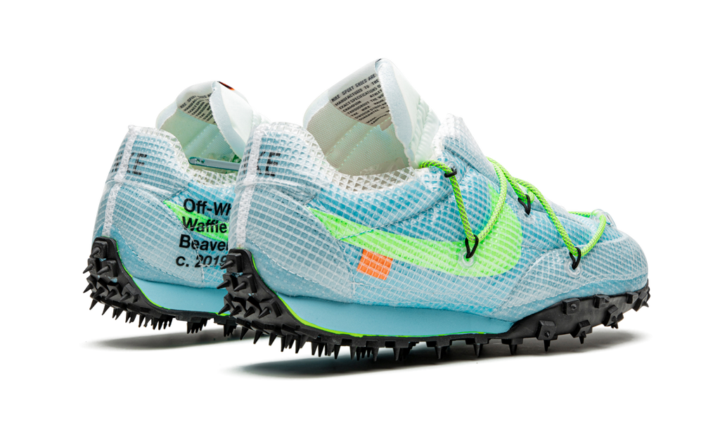 Nike Waffle Racer Off-White Vivid Sky (Women's)