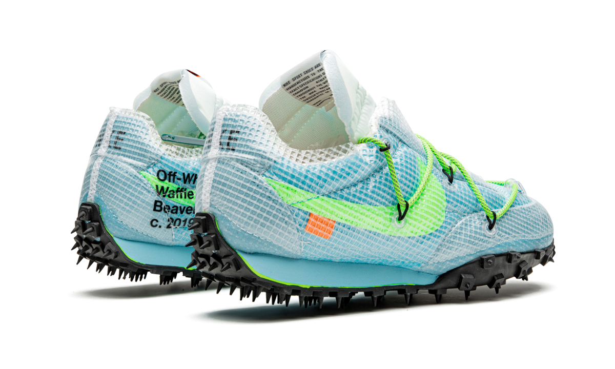 Nike Waffle Racer Off-White Vivid Sky (Women's)