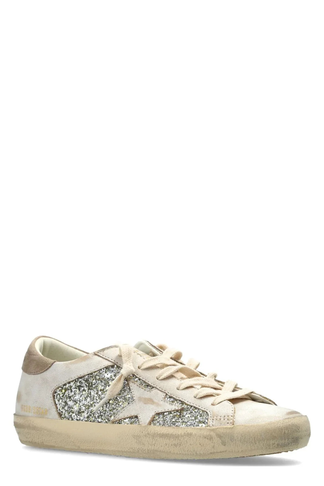 Golden Goose Deluxe Brand Super Star Glittered Sneakers
