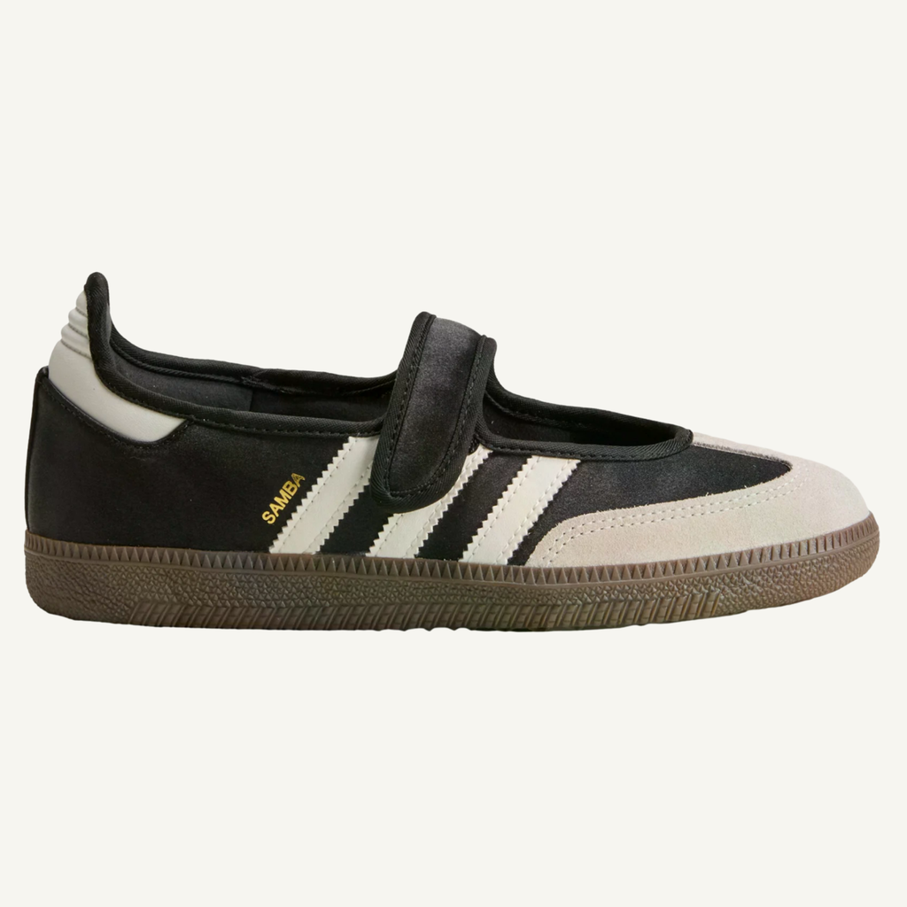 Adidas Originals Women's Black Samba Jane Sneakers, IH9207
