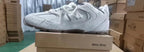 Miu Miu Suede Low-Top Sneakers in Light Gray