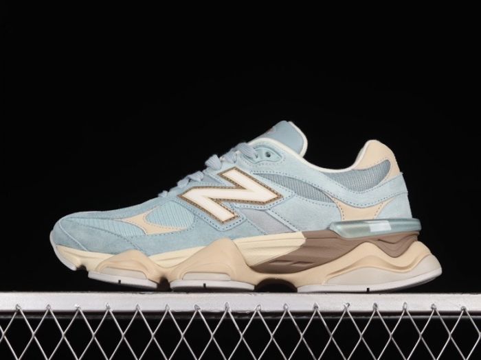 New Balance U9060FNB Sneakers in Blue and Cream