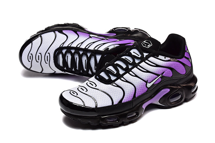 Nike Air Max Plus White Purple Black Sneakers