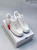 Nike Air Force 1 '07 Low Sneakers White and Pink 2601JXD293A28