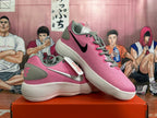 Nike Pink and Grey Low-Top Sneakers