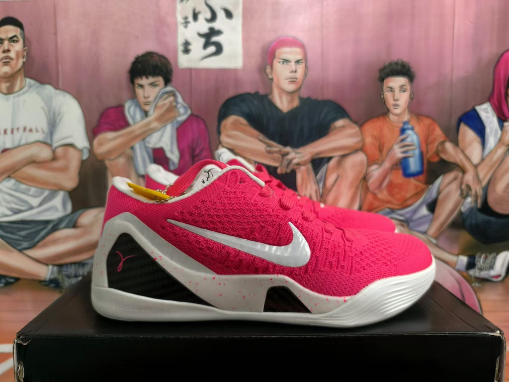 Nike Kobe Basketball Shoes in Pink and White