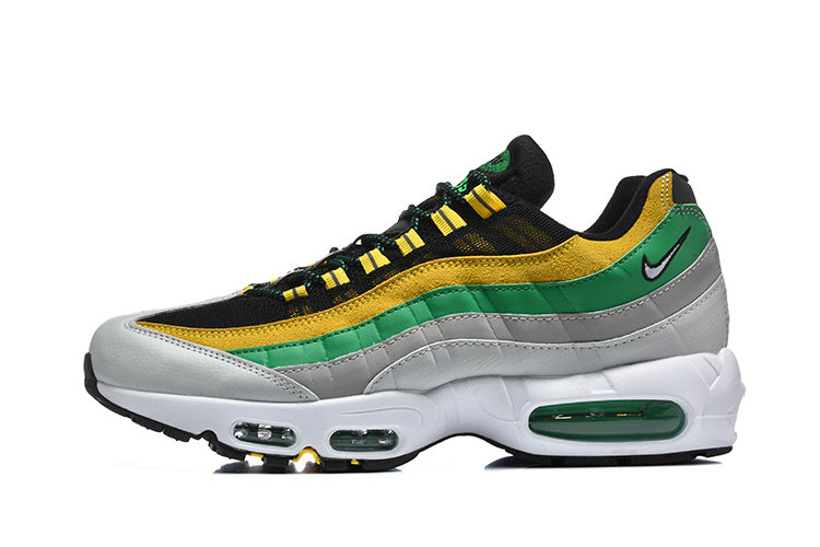 Nike Air Max 95 Sneakers Green Yellow Grey Black