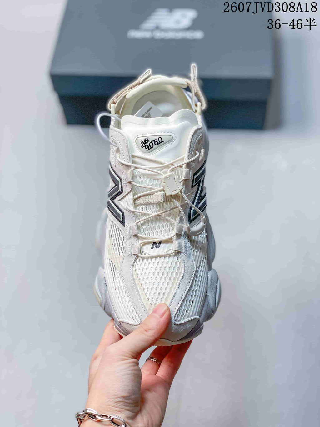 New Balance 9060 Sneakers White Gray 2607JVD308A18
