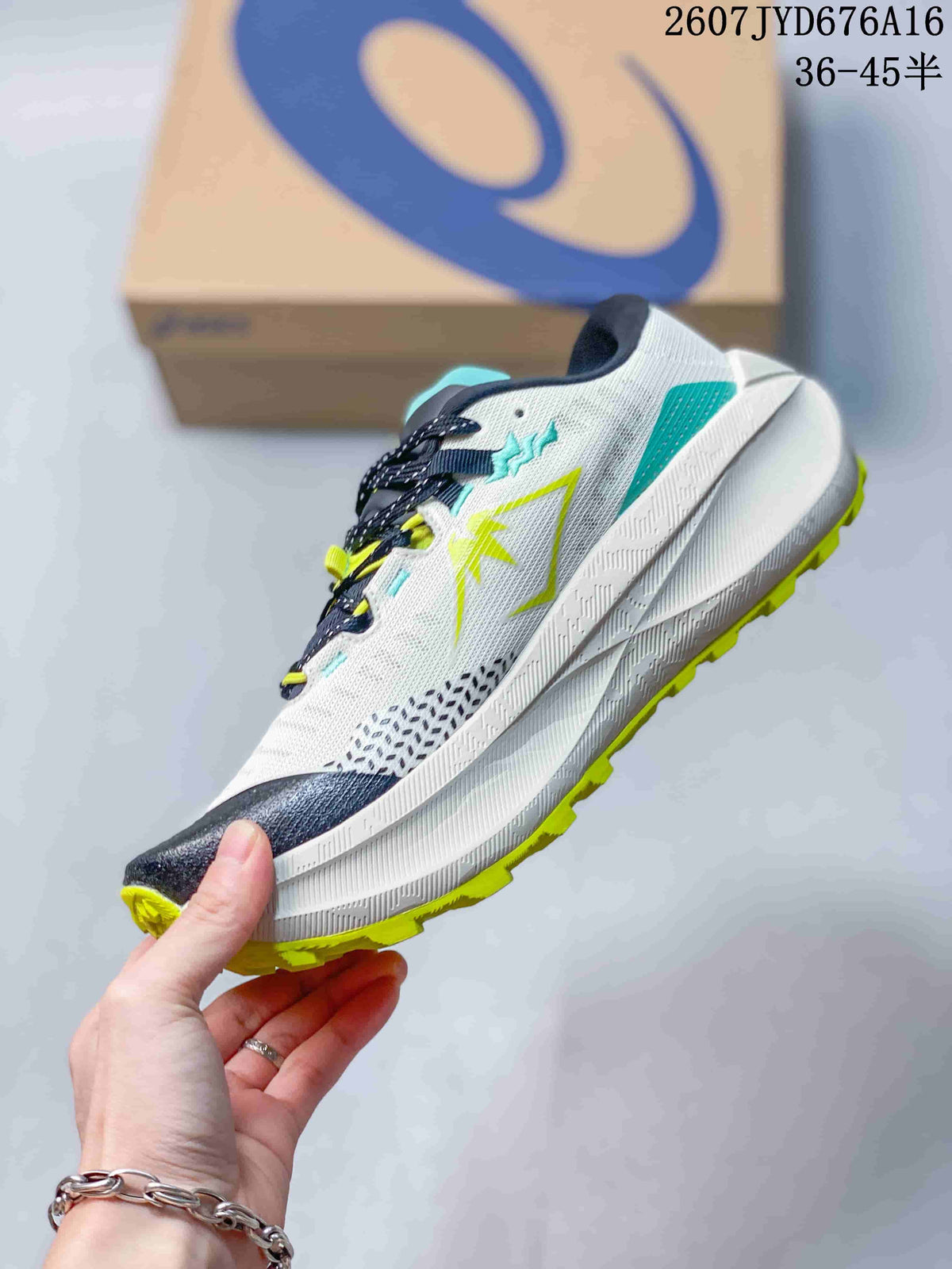 ASICS Trabuco Max 5 Trail Running Shoes White Multicolor