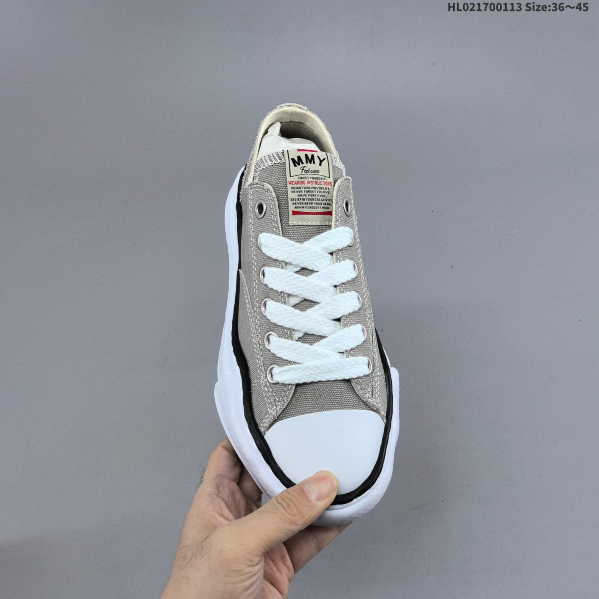 Maison Mihara Yasuhiro Original Sole Canvas Low Sneakers