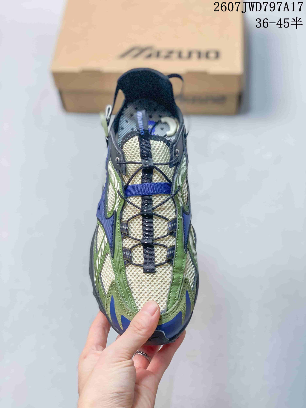 Mizuno Sportstyle Trail Sneakers Green Navy 2607 TWD797A17