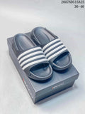 ECCO Men’s Slide Sandals Navy and White 2607ND515A25
