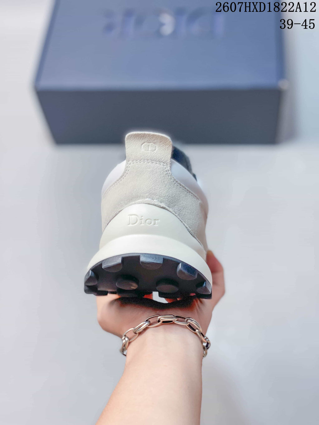 Dior Squash Retro Suede Sneakers White Style 2607HXD1822A12