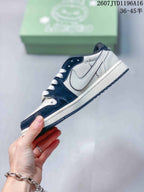 Jordan Air Jordan Low Labubu Graphic Sneakers in Black and White