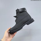 Timberland Black 6-Inch Lace-Up Boots