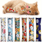 Catnip Chew Pillow Toy Happy Calming Plush for Pets