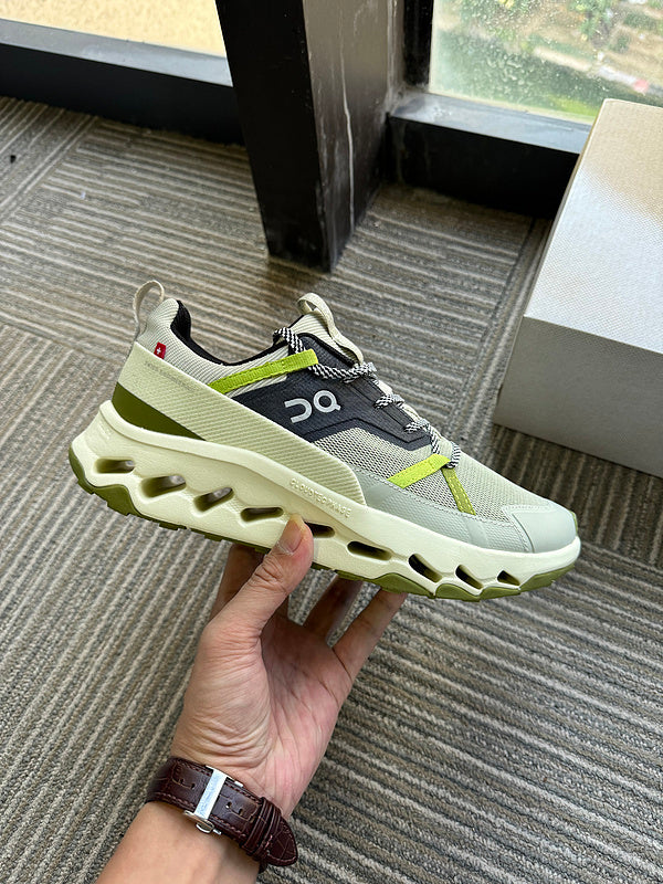 On Running Cloudaway AP-7 Sneakers in Fluorescent Green
