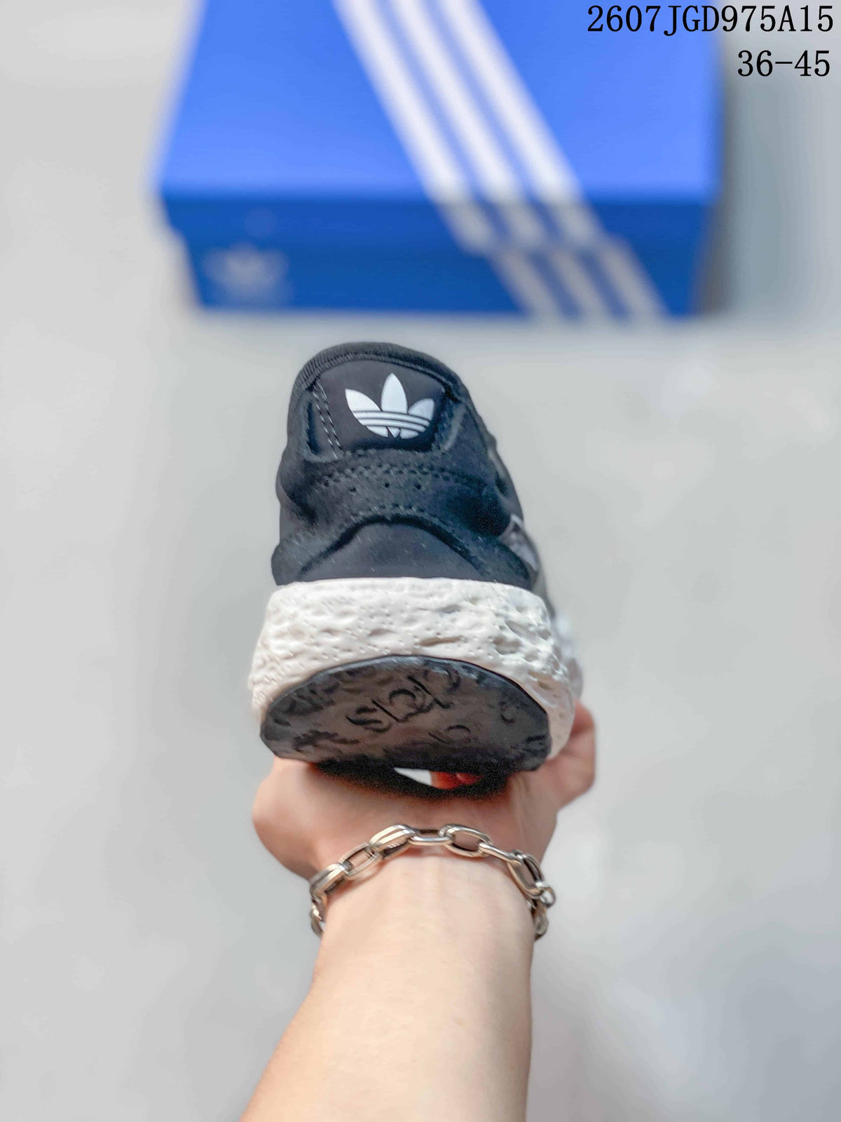 Adidas Originals Zponge Low-Top Sneakers Black White IH0977