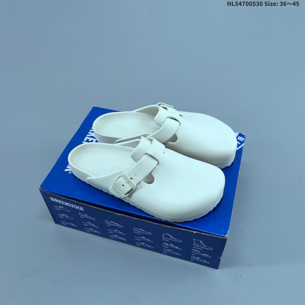 Birkenstock Boston Clog-Style Sandal with Adjustable Strap