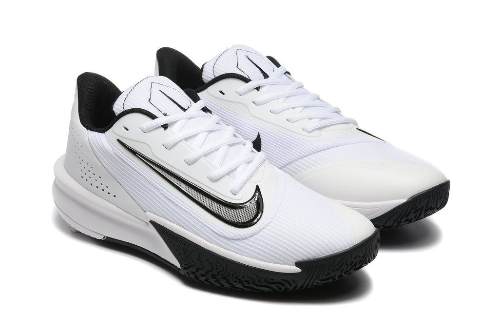 Nike Precision 7 Basketball Shoes White Black