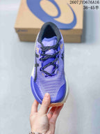 ASICS Trabuco Max Trail Running Sneakers Purple Blue