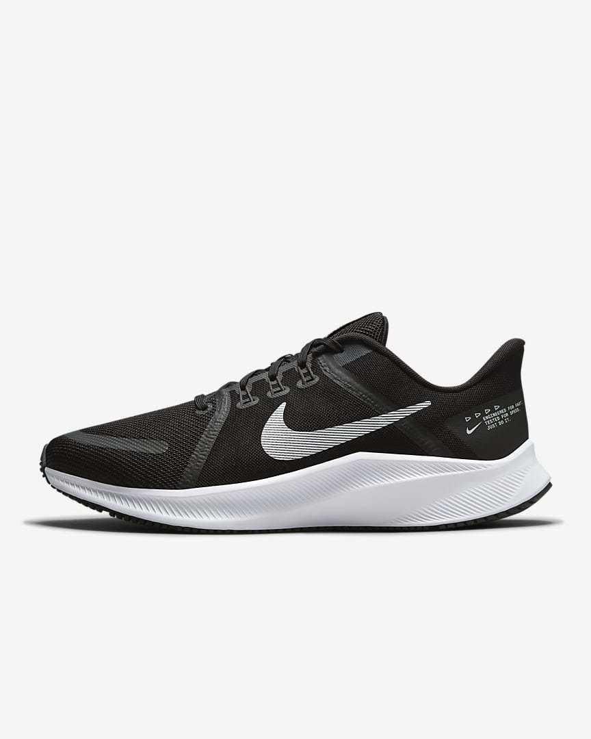 Nike Quest 4 Running Shoes Black White DA1105-002