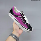 Vans Old Skool Platform Low-Top Sneakers, Purple and Black