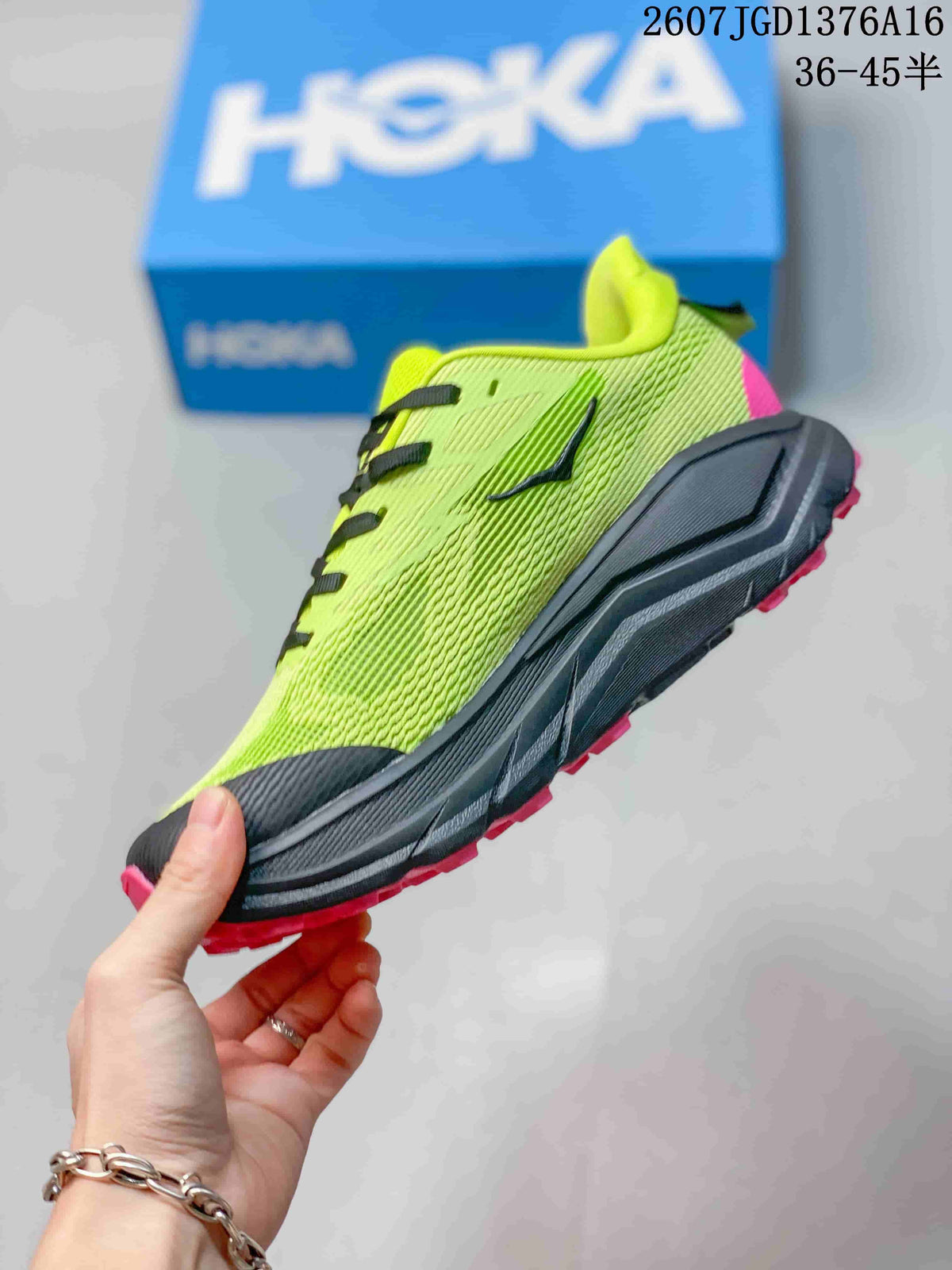 HOKA Challenger 8 Women's Running Shoes Green Black 711260WPR