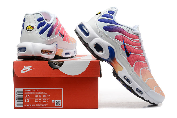Nike Air Max Plus Sneakers White Pink Blue