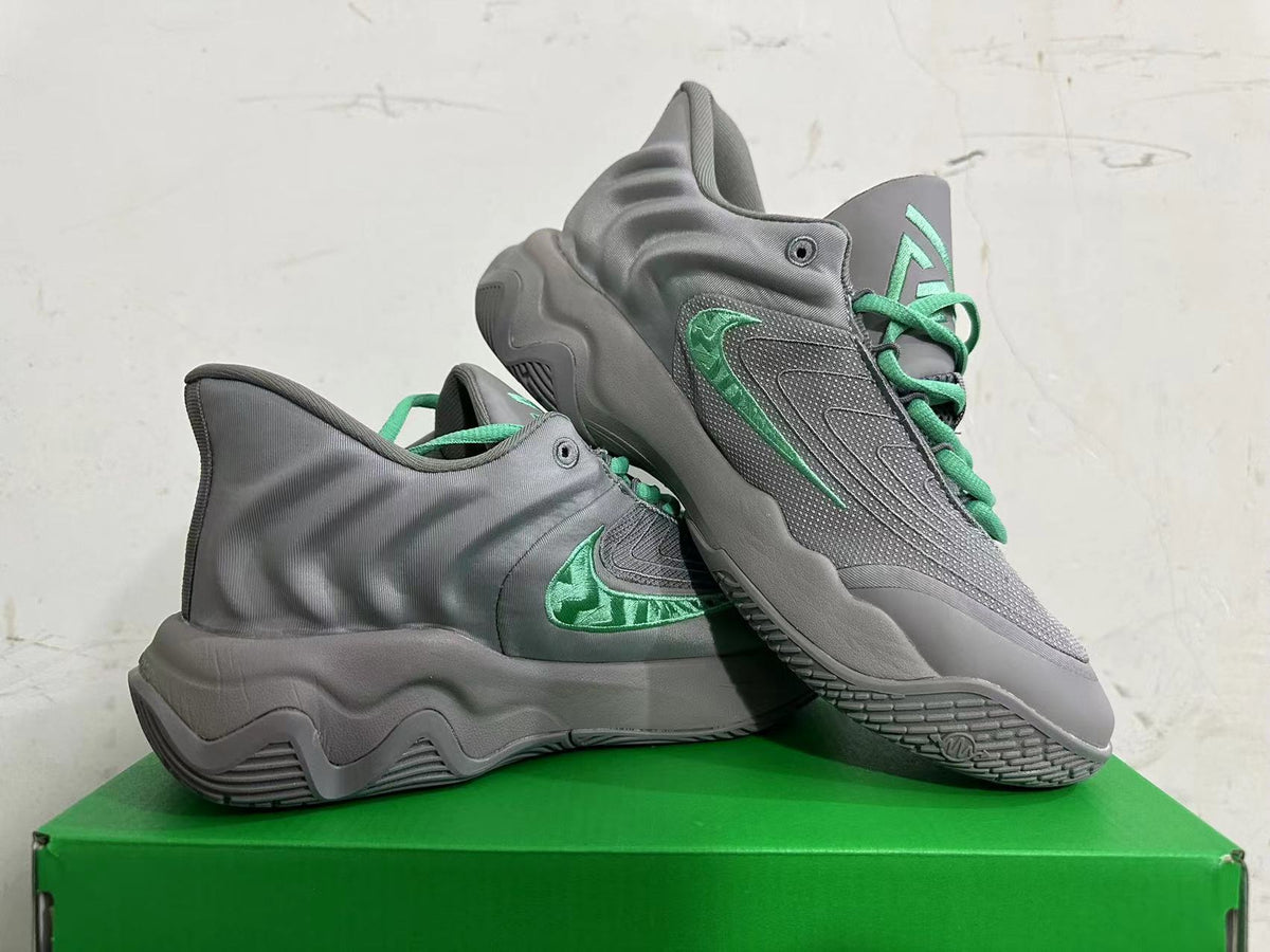 Nike Zoom KD 4 Basketball Shoes Carbon Grey Green