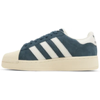 Adidas Originals Women's Blue/Cream Superstar XLG Sneakers, IF8125 (No Box)