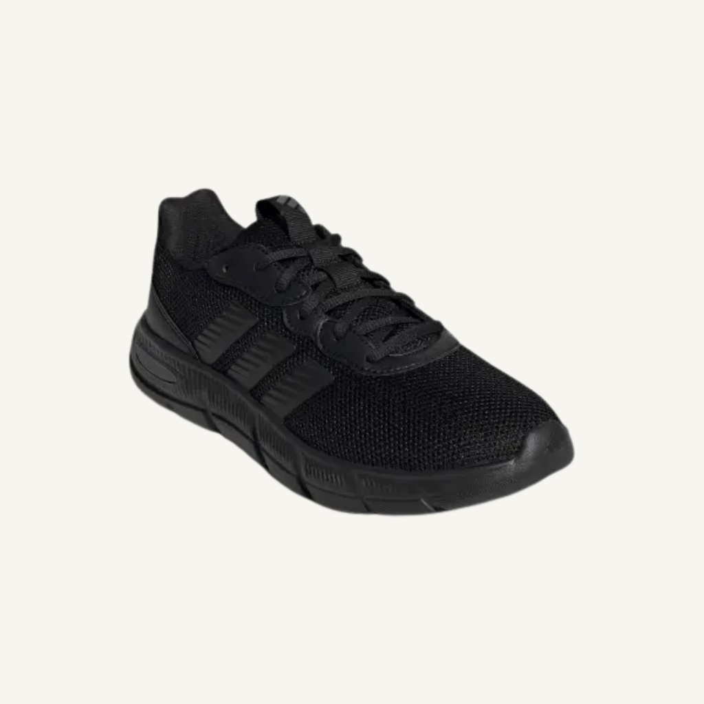 Adidas Women's Black Cloudfoam Flex Laces Sneakers, HQ4961