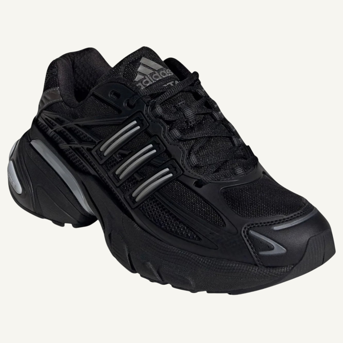 Adidas Originals Men's Black/Silver adistar XLG 2.0 Sneakers, HQ7555