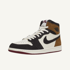Jordan Men's Shadow Brown/Red Air Jordan 1 Retro High OG Sneakers, DZ5485 201