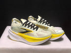 Brooks Hyperion Max 3 Running Shoes, White and Yellow