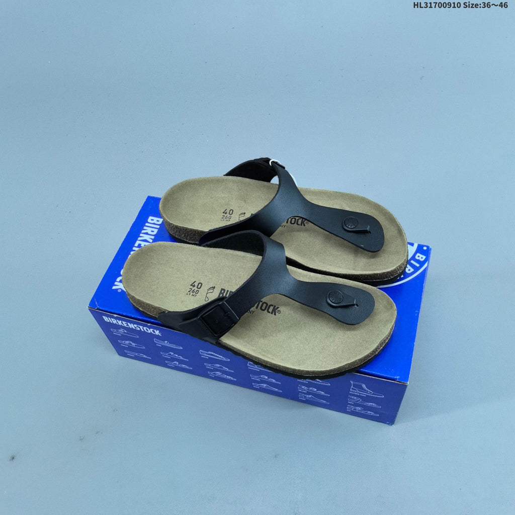 Birkenstock Gizeh-Style Toe-Post Sandals, Neutral Footbed