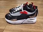 Nike Air Max 270 React Sneakers Black White Leopard