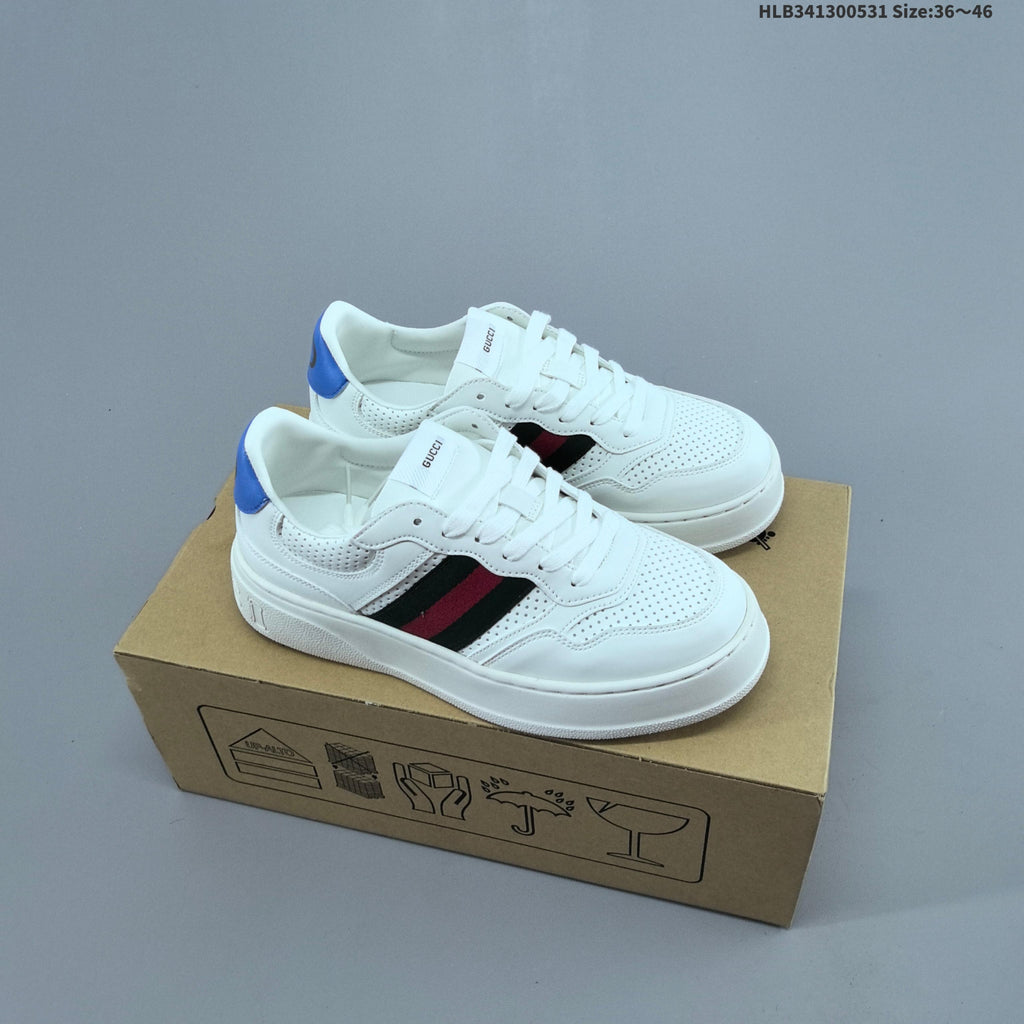 Gucci Chunky B Low-Top Sneakers, Style 675619 5ZXCO 9580