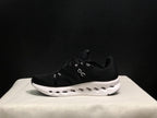 On Cloudsurfer Black and White Running Shoes