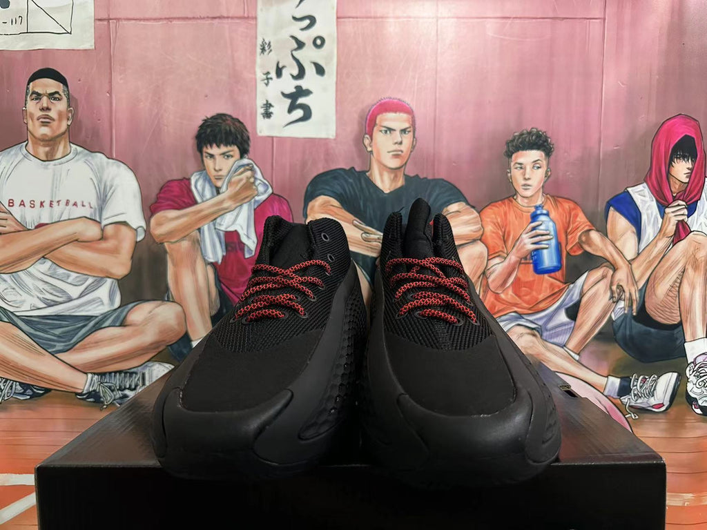 Adidas Basketball Shoes Black Red