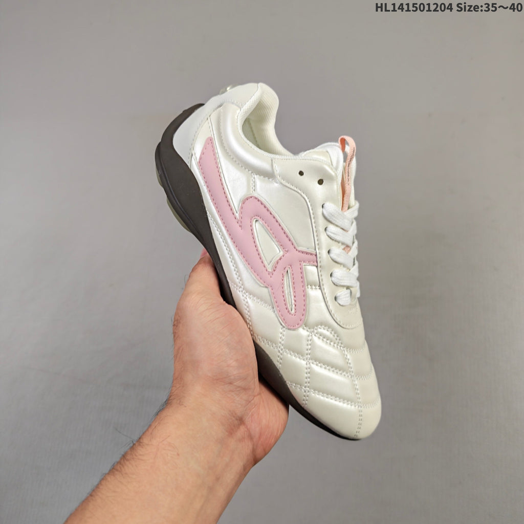 Good Bai G25X291 Low-Top Sneakers in White and Pink