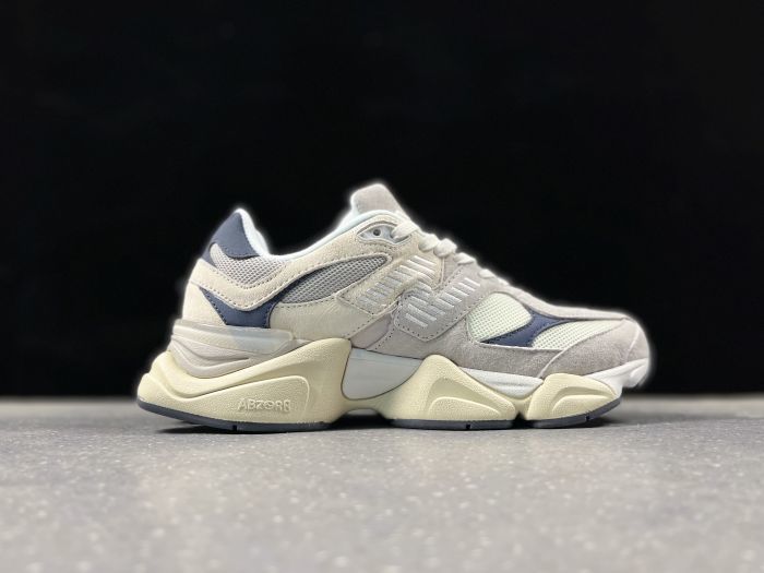 New Balance U9060EEB Sneakers in Cream and Navy