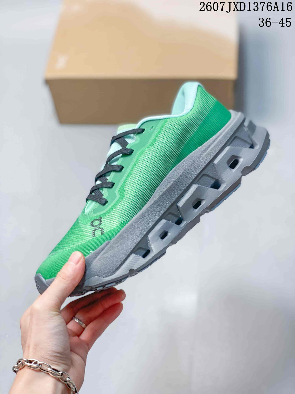 On Cloudmonster 3 Hyper Green Sneakers