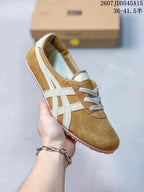 Versace x Onitsuka Tiger Tai-Chi Sakura Suede Sneakers