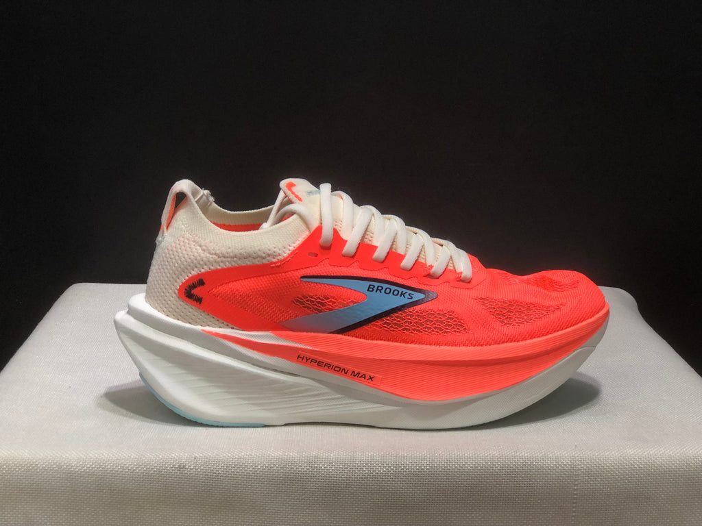 Brooks Hyperion Max 3 Running Shoes, Coral and White