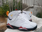 Air Jordan 7 High-Top Sneakers in Black or White